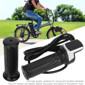 Throttle Grips with LCD Electric E‑Bike Speed Switch Governing Throttle Grips